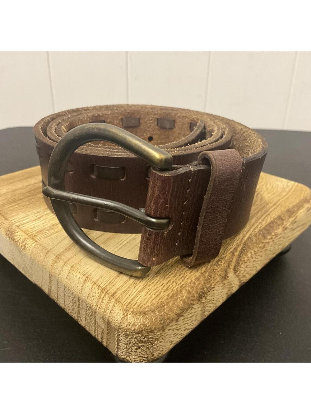 Target Brown Genuine Leather 39.5" Men's Belt